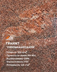 Сюськаансаари гранит